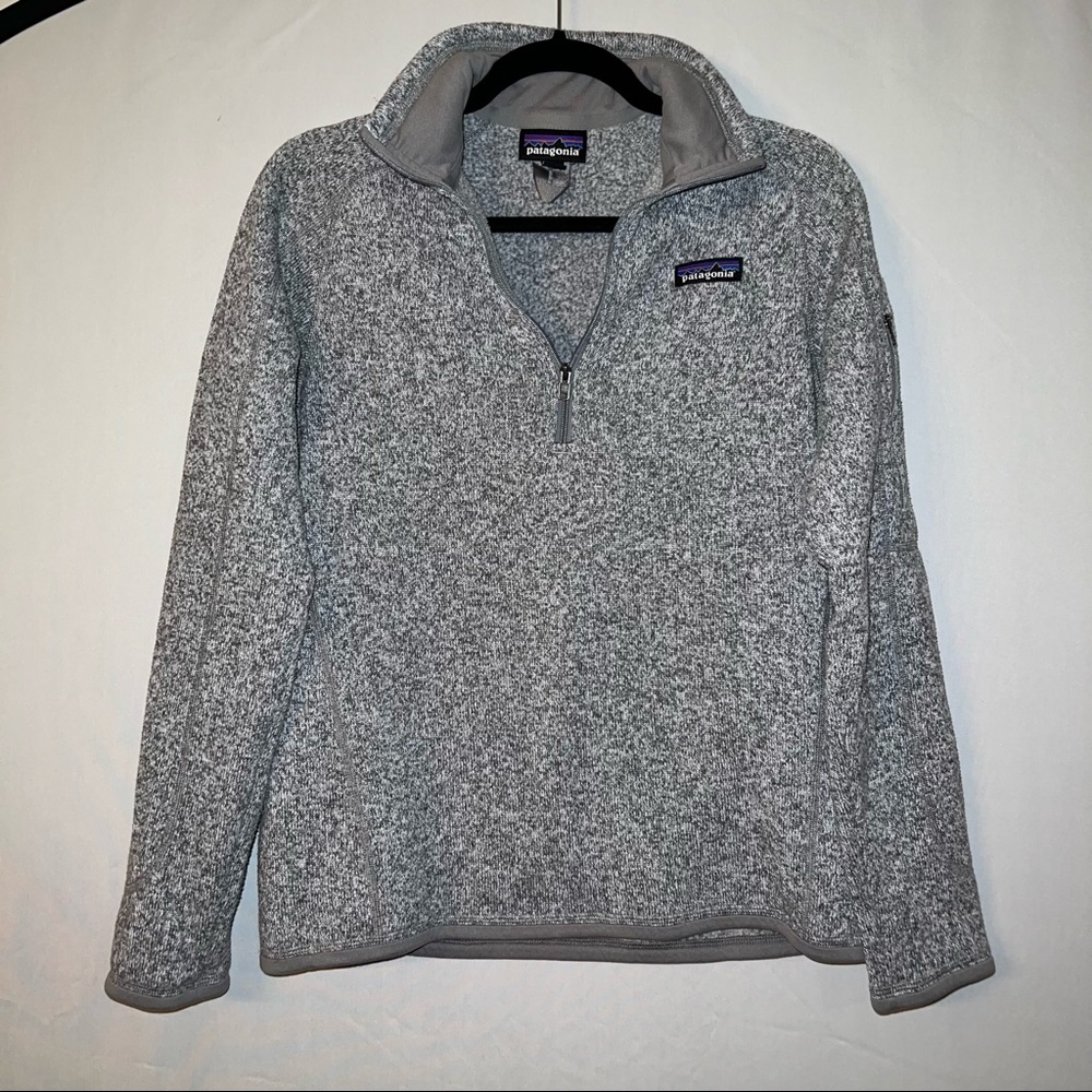 Light grey Patagonia better sweater, size medium